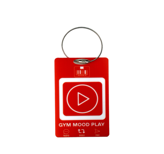 Luggage tag “GYM PLAY "