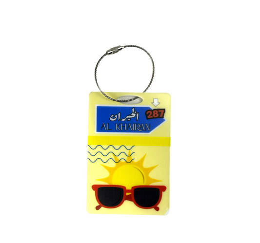 Luggage tag “KHAIRAN"