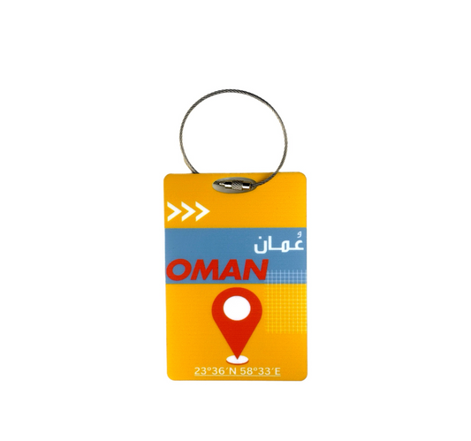 Luggage tag “OMAN "