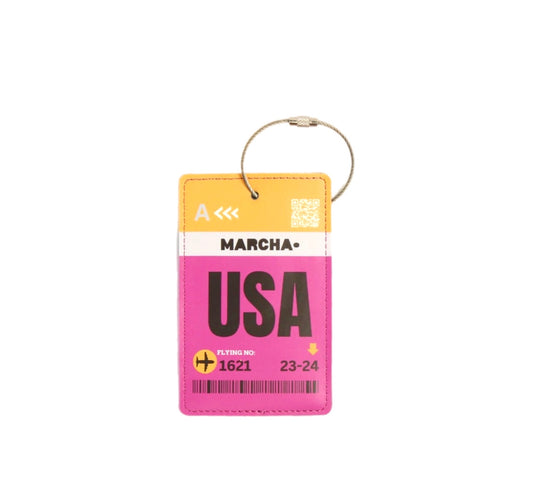 Luggage Ticket “USA"