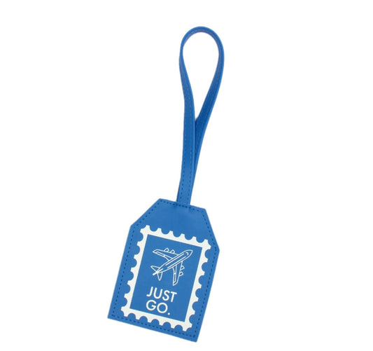Luggage tag “JUST GO “