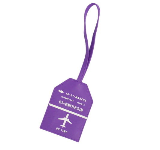 Luggage tag “ON TIME"