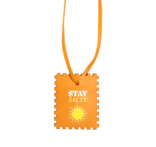 Luggage tag “Stay salty "