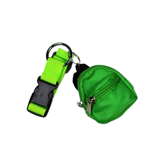 Mini strap & backpack| Green
