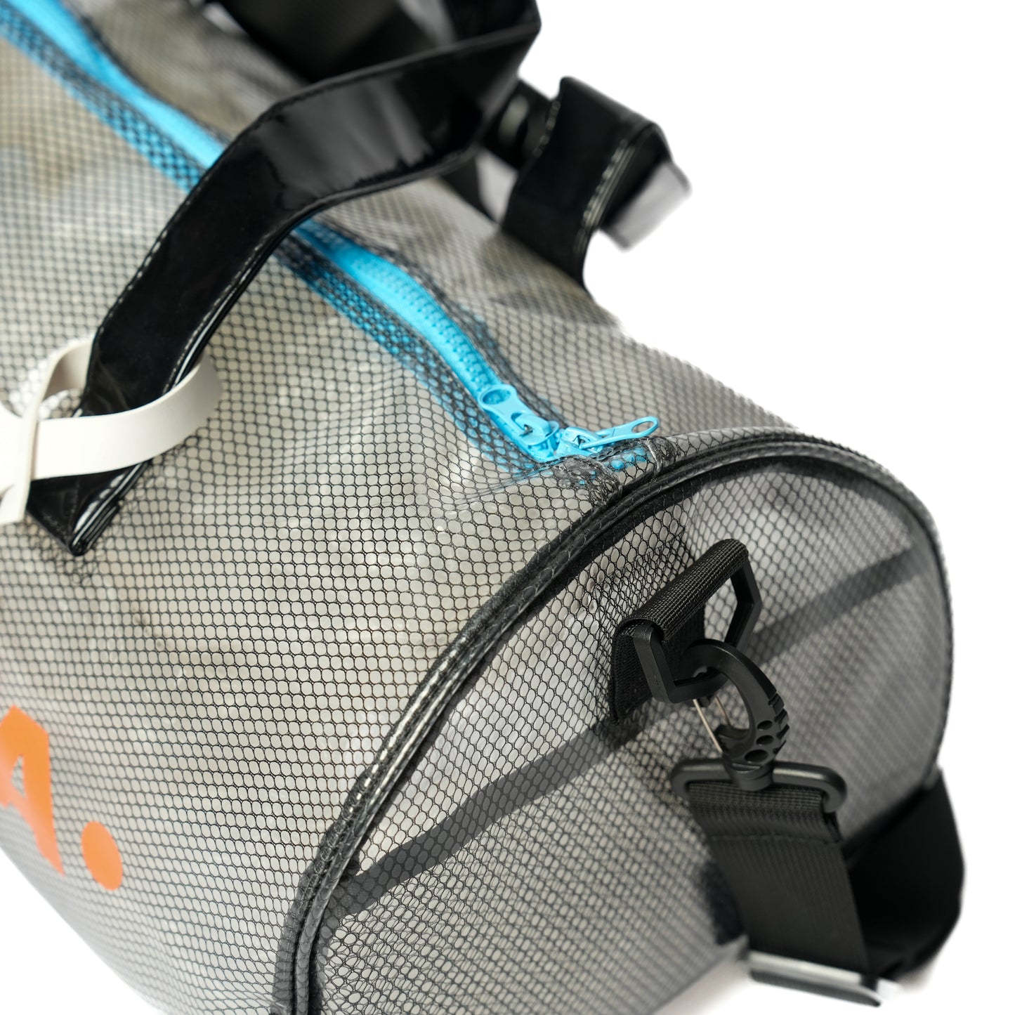 Aqua black Duffle