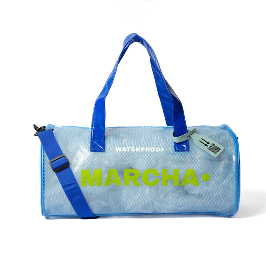 Aqua Blue Duffle