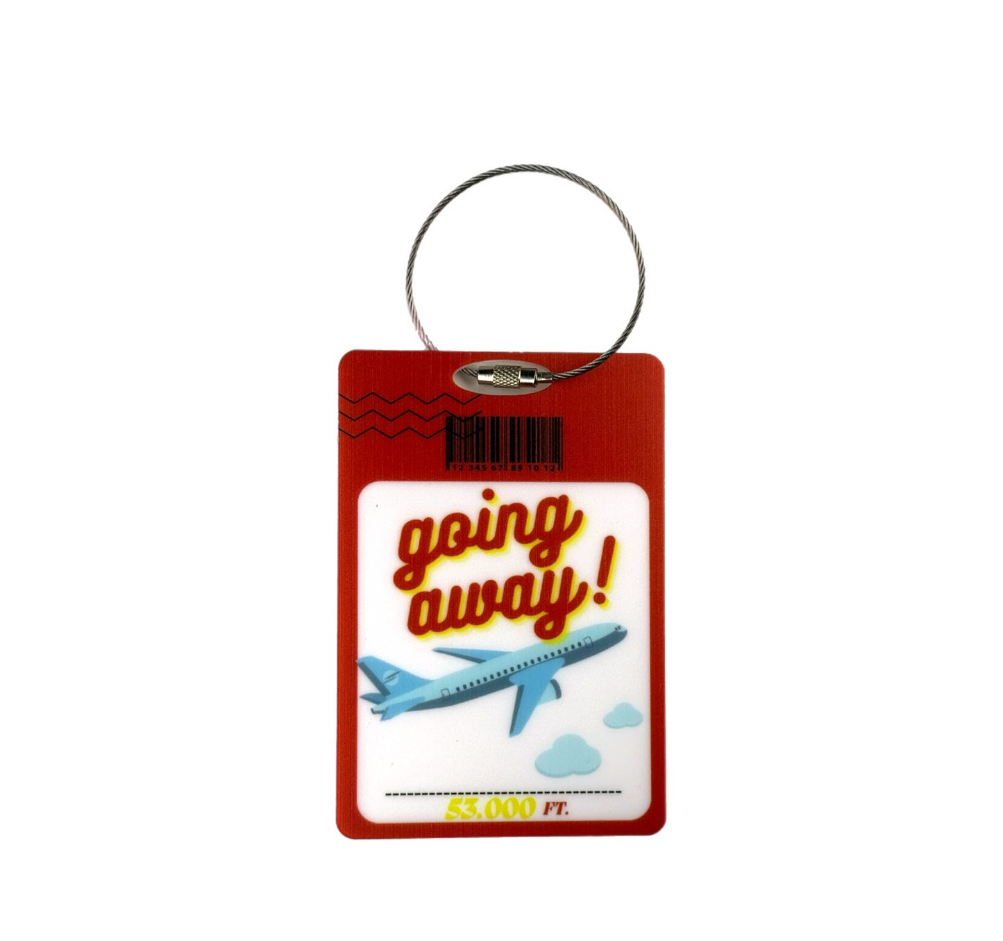 Luggage tag “Going away"