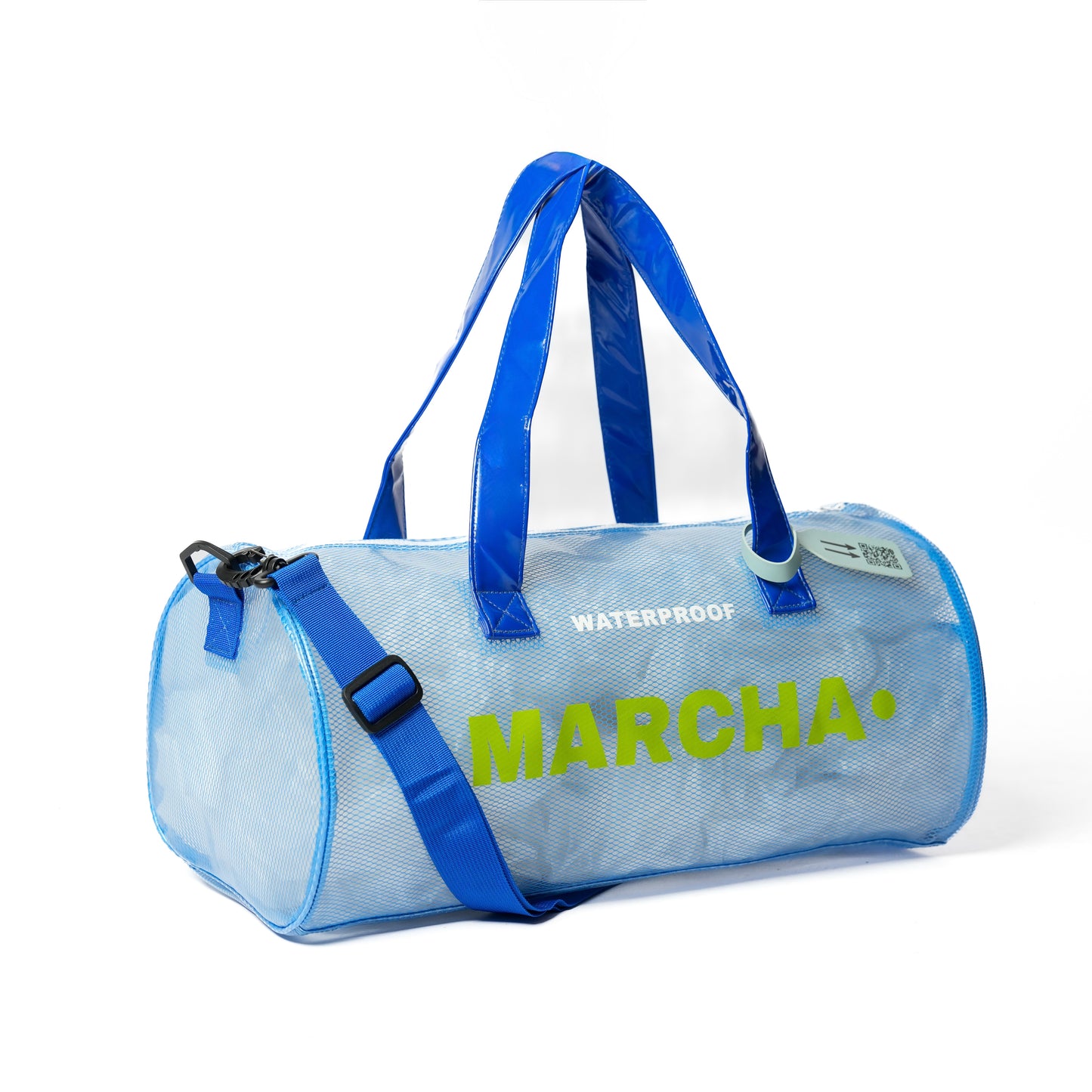 Aqua Blue Duffle
