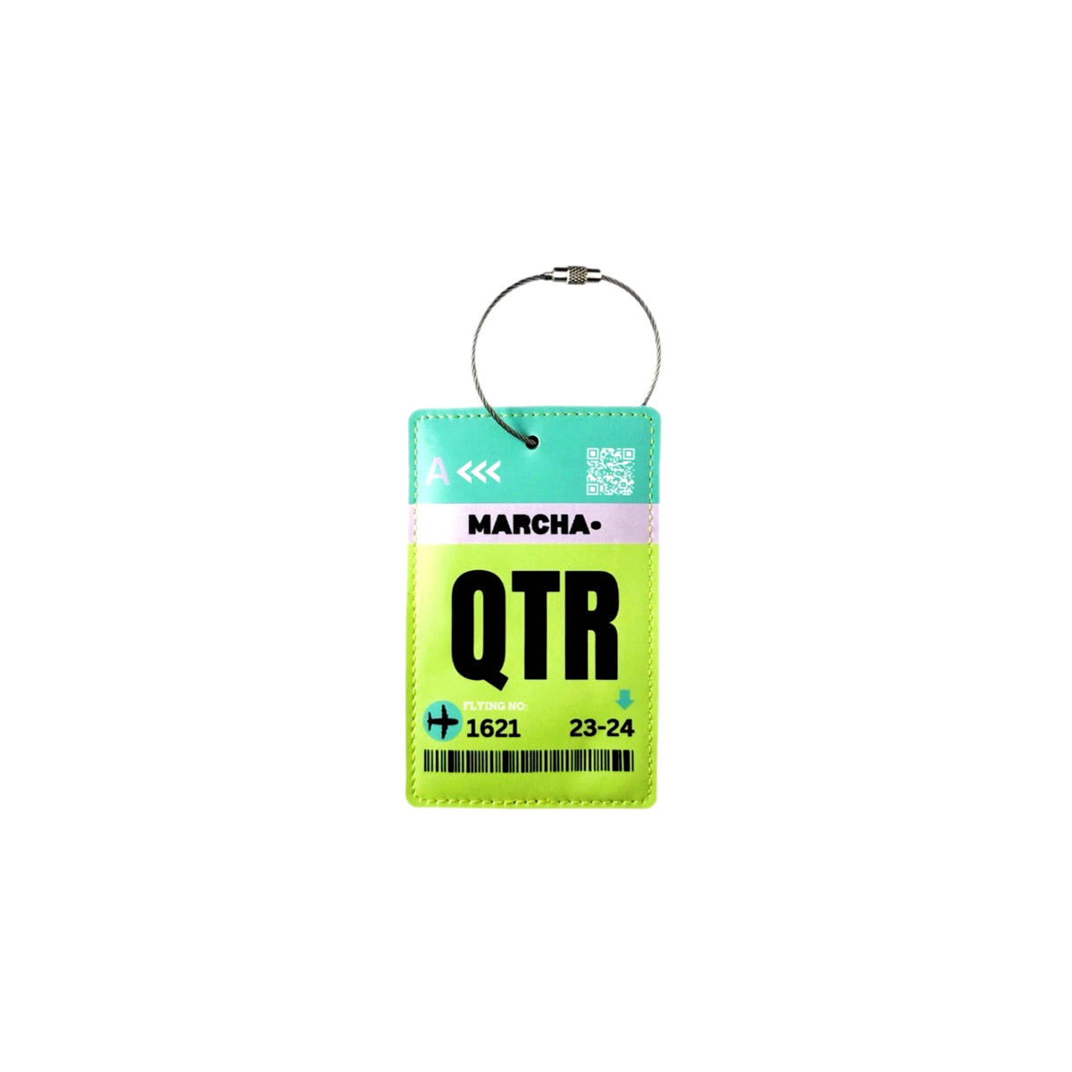 Luggage Ticket “QTR"