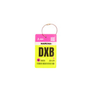 Luggage Ticket “DXB"