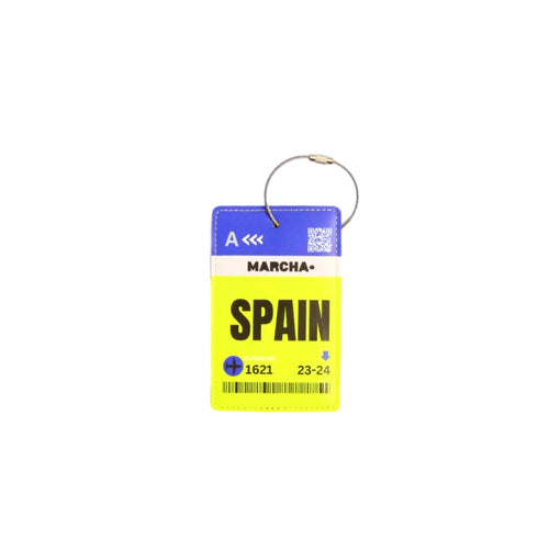 Luggage Ticket “SPAIN"